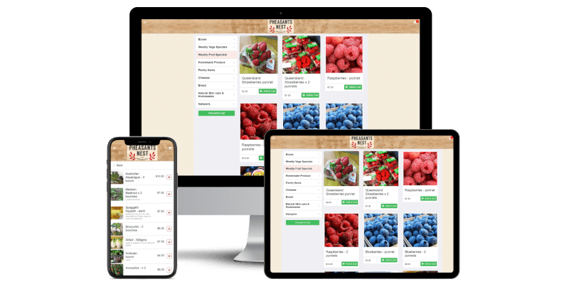 Fully Branded Web Ordering